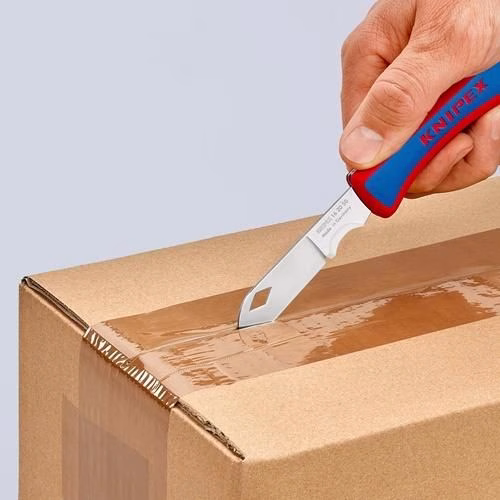 Detailbild 4056080 Elektrikerklappmesser Länge 120mm Klinge klappbar SB KNIPEX