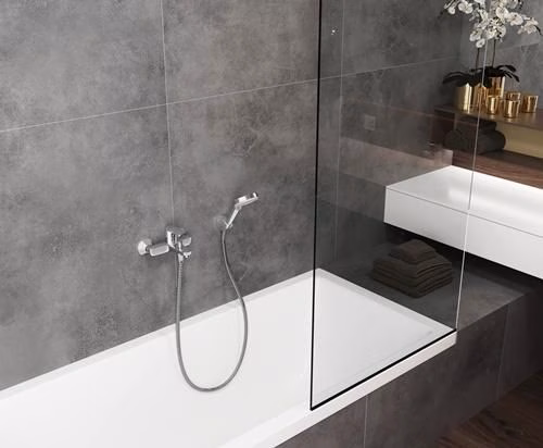 Hansgrohe Einhebel-Wannenmischer VERNIS Blend Aufputz chrom
