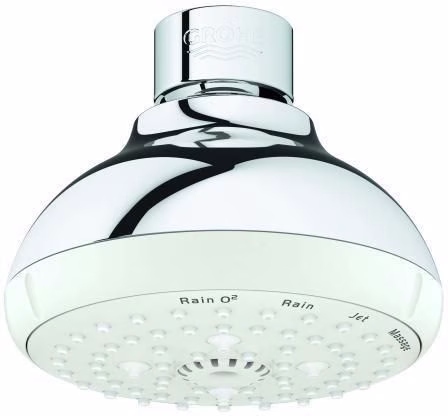 GROHE Kopfbrause Tempesta 100 27606_1 4 Strahlarten 9 l/min chrom von der Marke Duschköpfe GROHE Kopfbrause Tempesta 100 27606_1 4 Strahlarten 9 l/min chrom aus der Kategorie Duschköpfe mit der Teilenummer 6000519774