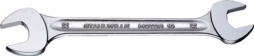Clé à fourche double MOTOR 10 chromée STAHLWILLE de la catégorie clés à fourche, référence 4000826141