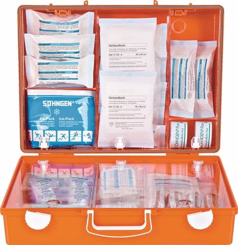 Erste Hilfe Koffer EUROPA II B400xH300xT150 circa mm orange SÖHNGEN