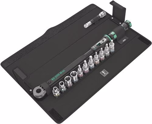 Jeu de clés dynamométriques Click-Torque C 3 Set 1, 13 pièces, 40-200 Nm, 1/2 pouce, WERA, de la catégorie clés dynamométriques, numéro d'article 8000544741
