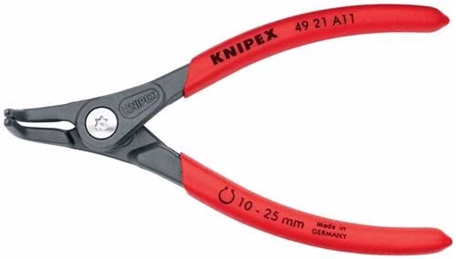 Außensicherungsringzange A 11 für Wellen Ø 10-25mm 90Grad gewinkelt Länge 130mm KNIPEX