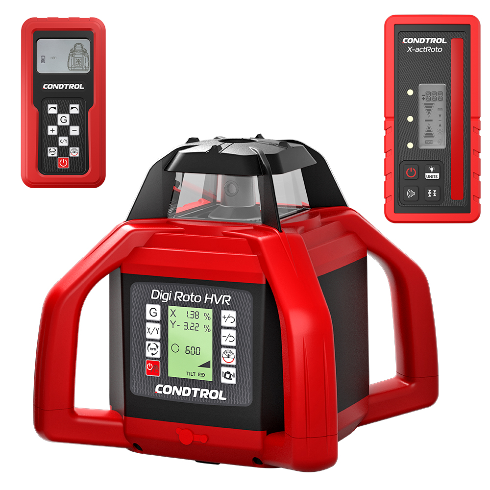 Rotationslaser mit digitaler Neigung Digi Roto HVR von der Marke Condtrol Rotationslaser mit digitaler Neigung Digi Roto HVR aus der Kategorie Rotationslaser mit der Teilenummer 7-2-096