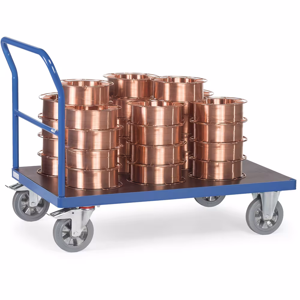 Schiebebügelwagen 12502 Länge 1000 mm, Breite 700 mm von Fetra mit der Artikelnr. 12502