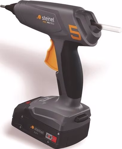 STEINEL MobileGlue 5011 18V 130/200°C 2 11mm draadloos heteluchtlijmpistool uit de categorie draadloze heteluchtlijmpistolen en heteluchtlijmpistolen met artikelnummer 4000892782