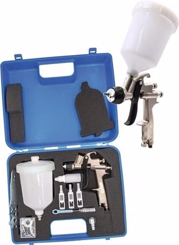 Detailbild 4086902 Lackierpistole cleverpaint DN 7,2 G 1/4 Zoll DN 7,2 Stahlstecknippel HVLP EWO