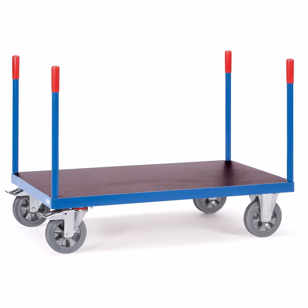 Rungenwagen 12582 Länge 1000 mm, Breite 700 mm von der Marke Fetra Rungenwagen Super-Multi-Vario Baukasten-System, speziell für große Lasten konstruiert Typ Ladeflächenlänge: 1000 mm aus der Kategorie Wagen mit der Artikelnr. 12582