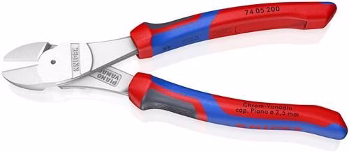 Kraftseitenschneider Länge 140mm Form 0 Mehrkomponenten-Hülle KNIPEX