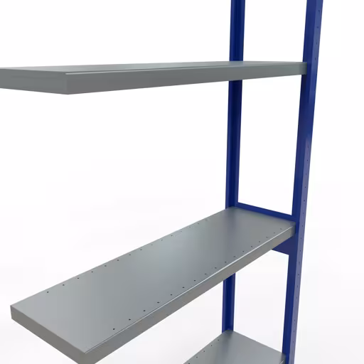 Produktbild Nr 14 des Artikels Anbauregal, Fachbodenregal Stecksystem MULTIplus250, 3000 x 1000 x 300 mm (HxBxT), 7 Fachböden, Längenriegel, RAL 5010 enzianblau/verzinkt Abbildung Nr 14 des Artikels Anbauregal, Fachbodenregal Stecksystem MULTIplus250, 3000 x 1000 x 300 mm (HxBxT), 7 Fachböden, Längenriegel, RAL 5010 enzianblau/verzinkt aus der Produktgruppe Stecksystem von der Marke Schulte Lagertechnik