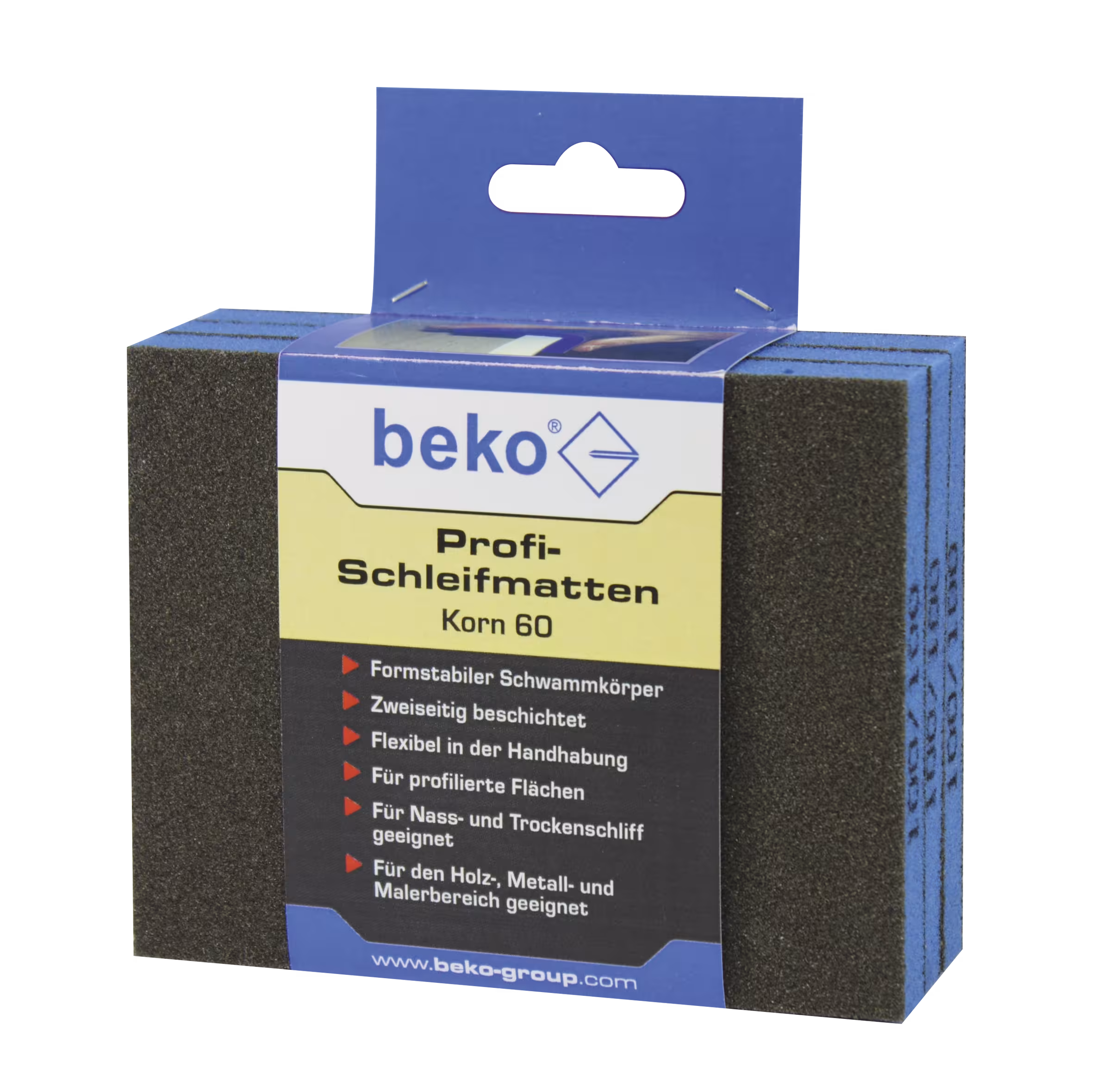 Set di 3 tappetini abrasivi professionali, grana 180 di Beko Set da 3 tappetini abrasivi professionali, grana 180 della categoria aiutanti in officina con articolo n. 902 023 180