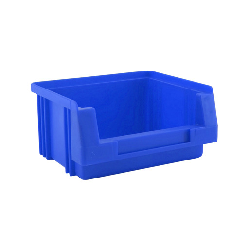 Sichtlagerkasten, TxBxH 89x102x50 mm, blau, Polypropylen von der Marke Schulte Lagertechnik Sichtlagerkasten, TxBxH 89x102x50 mm, blau, Polypropylen aus der Kategorie Kleinteilelagerung mit der Artikelnummer 20235