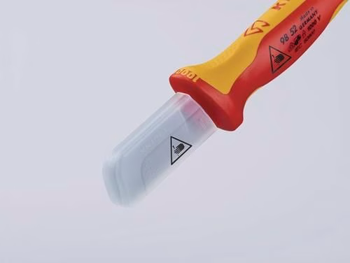 Kabelmesser Länge 190mm Klingen-Länge 50mm VDE67g Mehrkomponentengriff KNIPEX