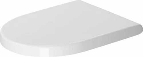 WC-Sitz Starck 3 weiß mit Absenkautomatik Scharniere Edelstahl DURAVIT aus der Kategorie WC-Sitze mit der Teilenummer 6000405801