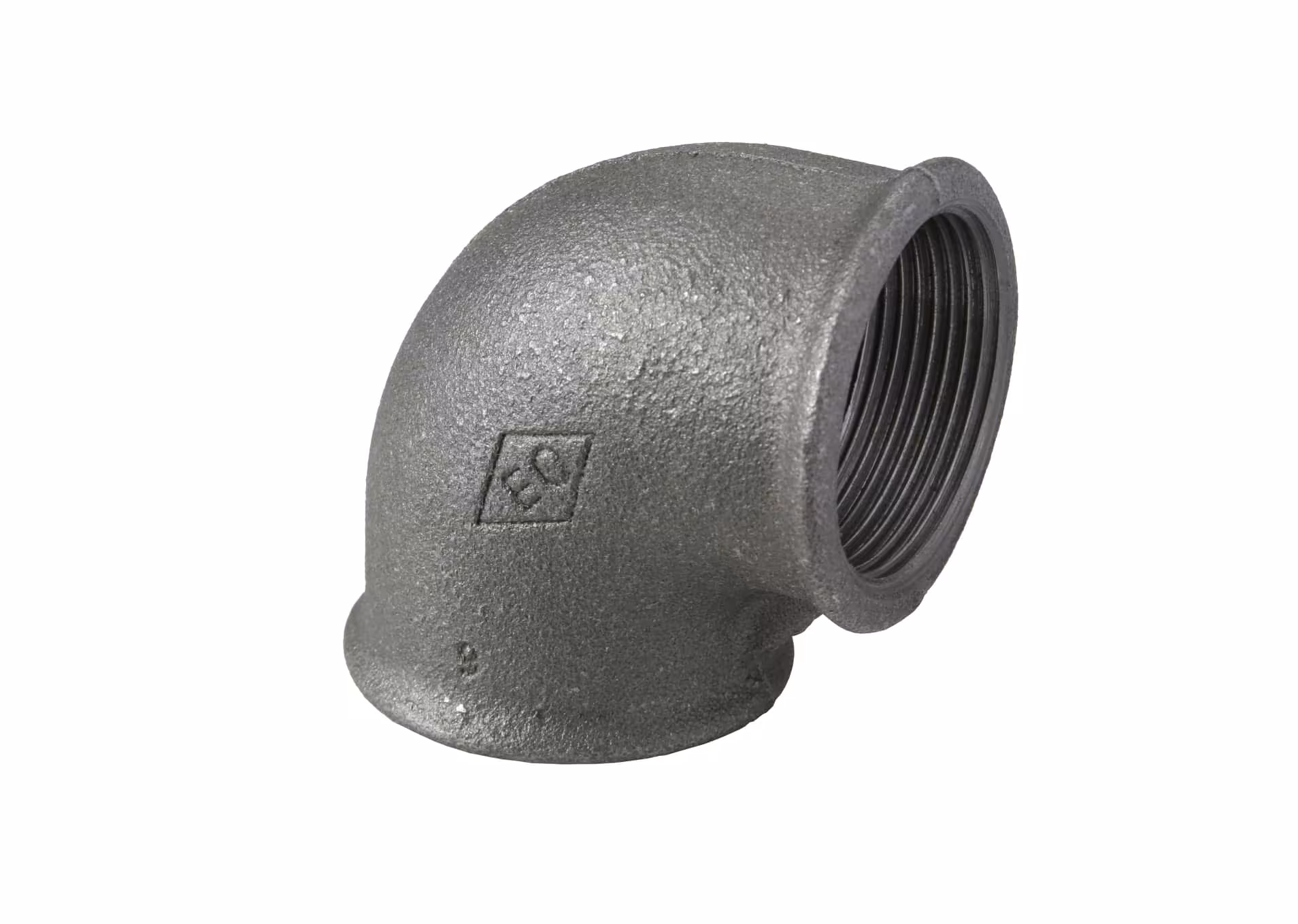 ATUSA Temperguss Winkel Nr. 90 I/I Typ Oberfläche: schwarz/ unverzinkt aus der Kategorie Tempergußfittings mit der Artikelnr. 09001006