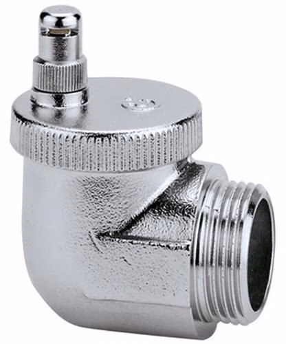 Purgeur d'air automatique rapide 504 avec Aquastop, chromé 1/2 pouce avec Aquastop, chromé CALEFFI de la catégorie ventilation de chauffage avec le numéro de pièce 7000535018