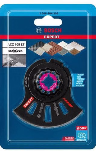 Segmentsägeblatt Expert MultiMaterial ACZ 105 ET Ø 105 mm Starlock 2608664208 1 Stück / VE BOSCH