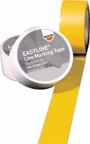 Bodenmarkierungsband Easy Tape PVC gelb Länge 33 m Breite 50 mm Rolle ROCOL von der Marke Rocol Bodenmarkierungsband Easy Tape PVC Rolle ROCOL aus der Kategorie Absperrungen und Baustellenabsicherung mit der Teilenummer 9190491481