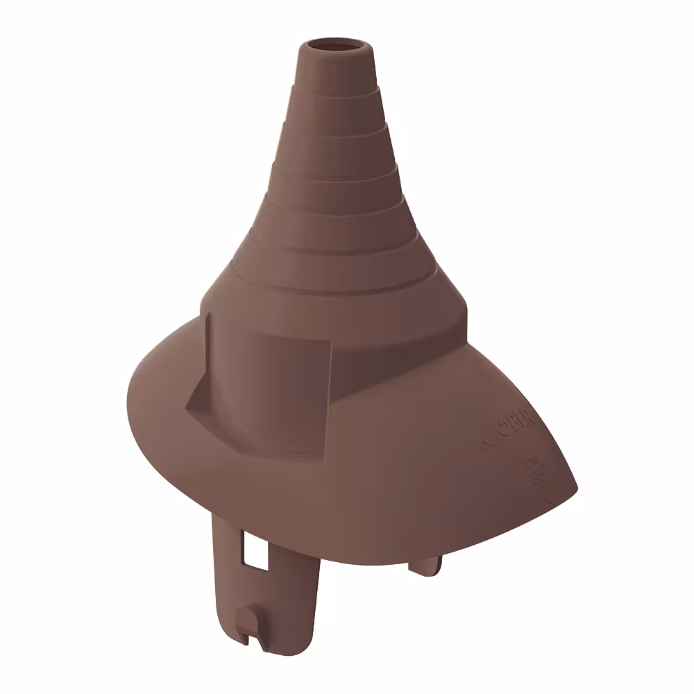 Venduct Antennendurchgang DN 110 dunkelbraun von der Marke Klöber Venduct Antennendurchgang DN 110 Typ Farbe: Dunkelbraun (Klöber Standardfarbe) aus der Kategorie Steildachdurchgänge mit der Artikelnr. KE8033-3-0200