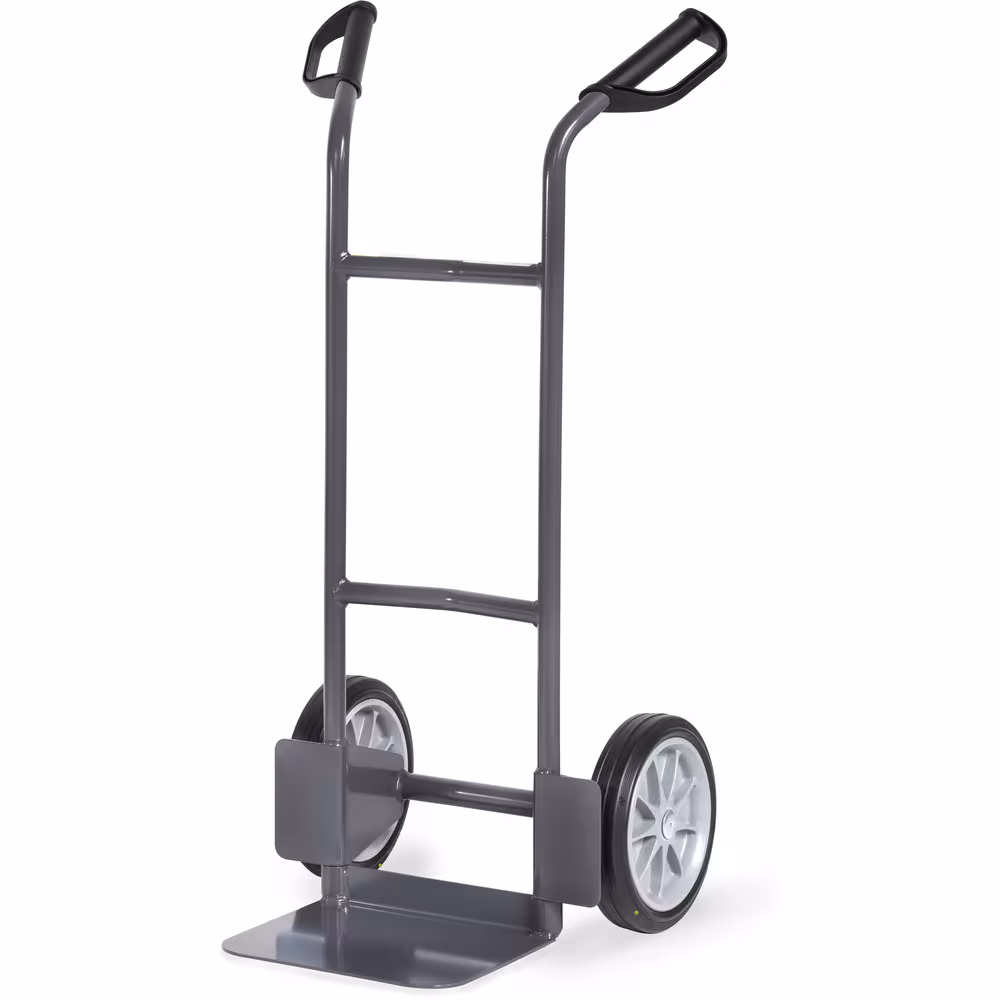 ESD-Stapelkarre B9125V stabile Schweißkonstruktion, elektrisch leitfähig pulverbeschichtet, schiefergrau RAL 7015 von der Marke Fetra aus der Produktreihe Transportsysteme