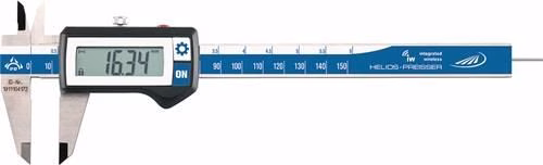 Pied à coulisse DIN 862 DIGI-MET® IP67 avec interface radio numérique HELIOS PREISSER, de la catégorie Pieds à coulisse et micromètres, référence 4000851115