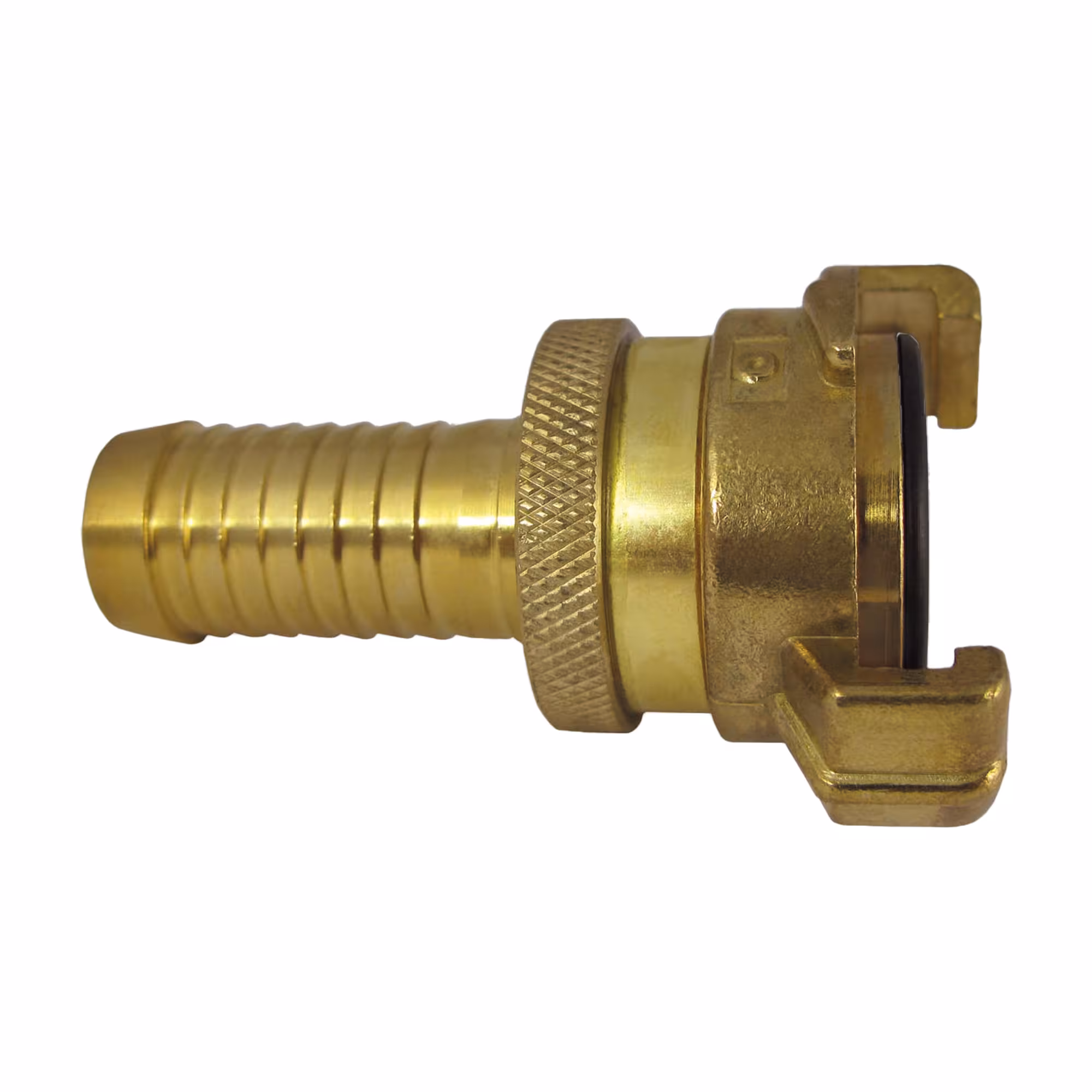 GK MS-Schnellkupplung mit Kontermutter Typ Anschluss: 1 Zoll aus der Kategorie Messing Schnellkupplung GK mit der Artikelnr. 33403