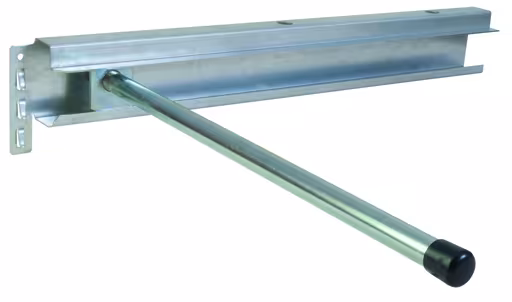 WS 3000 Fachteilerstab mit Abdeckkappe, l=400 mm, verzinkt von der Marke Schulte Lagertechnik aus der Produktreihe Weitspannregale