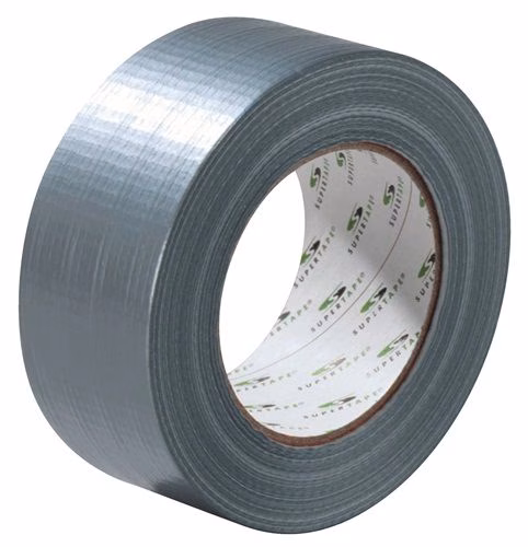 Ruban textile gris argenté SuperDuct ST201, longueur 50 m, largeur 48 mm, rouleau de la marque Ruban adhésif en tissu gris argenté SuperDuct ST201, rouleau de 50 m de long et 48 mm de large, de la catégorie des rubans adhésifs et rubans d'étanchéité, référence 3000265412