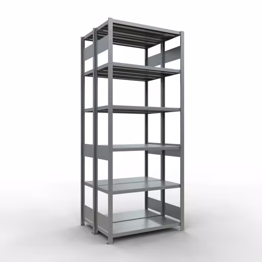 Grundregal, Doppelregal, Fachbodenregal Stecksystem MULTIplus250, 2500 x 1000 x (2x400) mm (HxBxT), 2x6 Fachböden, Längenriegel, verzinkt von der Marke Schulte Lagertechnik Grundregal, Doppelregal, Fachbodenregal Stecksystem MULTIplus250, 2500 x 1000 x (2x400) mm (HxBxT), 2x6 Fachböden, Längenriegel, verzinkt aus der Kategorie Doppelregale mit der Artikelnummer 17941