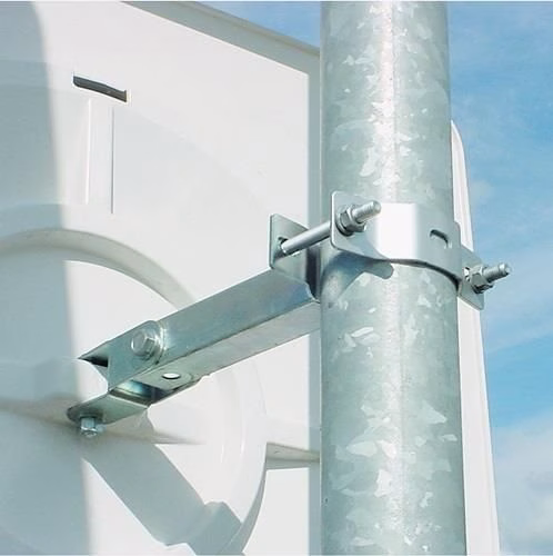 Sicherheits-/Verkehrsspiegel Durchmesser 600mm Kunststoff,gelb/schwarz für 2 Richtungen DANCOP