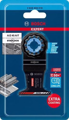 Tauchsägeblatt AIZ 45 AIT Breite 45 mm Eintauchtiefe 35 mm 1 Stück Starlock 2608900018 BOSCH