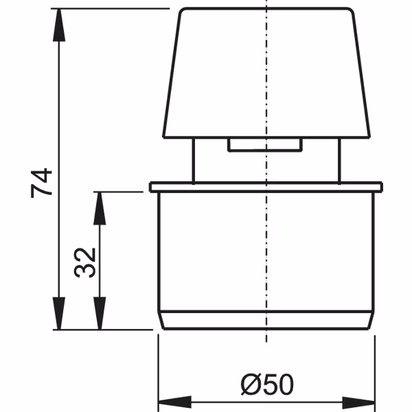 APH 40 50 75 110 universal Abwasser Rohr Belüfter Ventil - passend für HT- Rohre 50 mm (DN 50) aus der Kategorie Siphons / Ablaufventile/ Schläuche mit der GTIN 8594045930856 AlcaPlast APH Abwasser Rohr Belüfter von der Marke AlcaPlast aus der Kategorie Siphons / Ablaufventile/ Schläuche