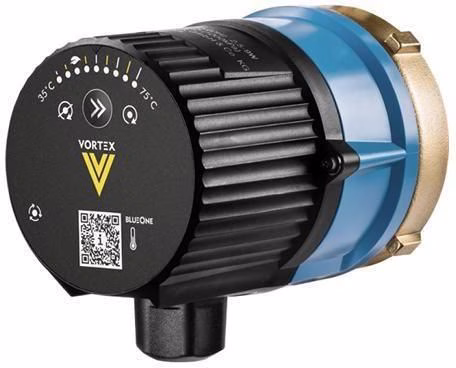 Vortex universele motor BWO 155 ERT met VORTEX regelthermostaatmodule uit de categorie circulatiepompen en warmwaterpompen voor huishoudelijk gebruik, onderdeelnummer 7000536011.