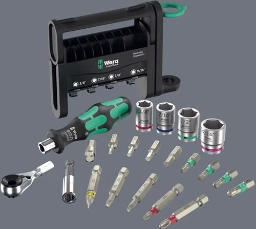 Detailbild 4038945 Bitsortiment Tool-Check Modular Set Imperial 1 50-teilig WERA