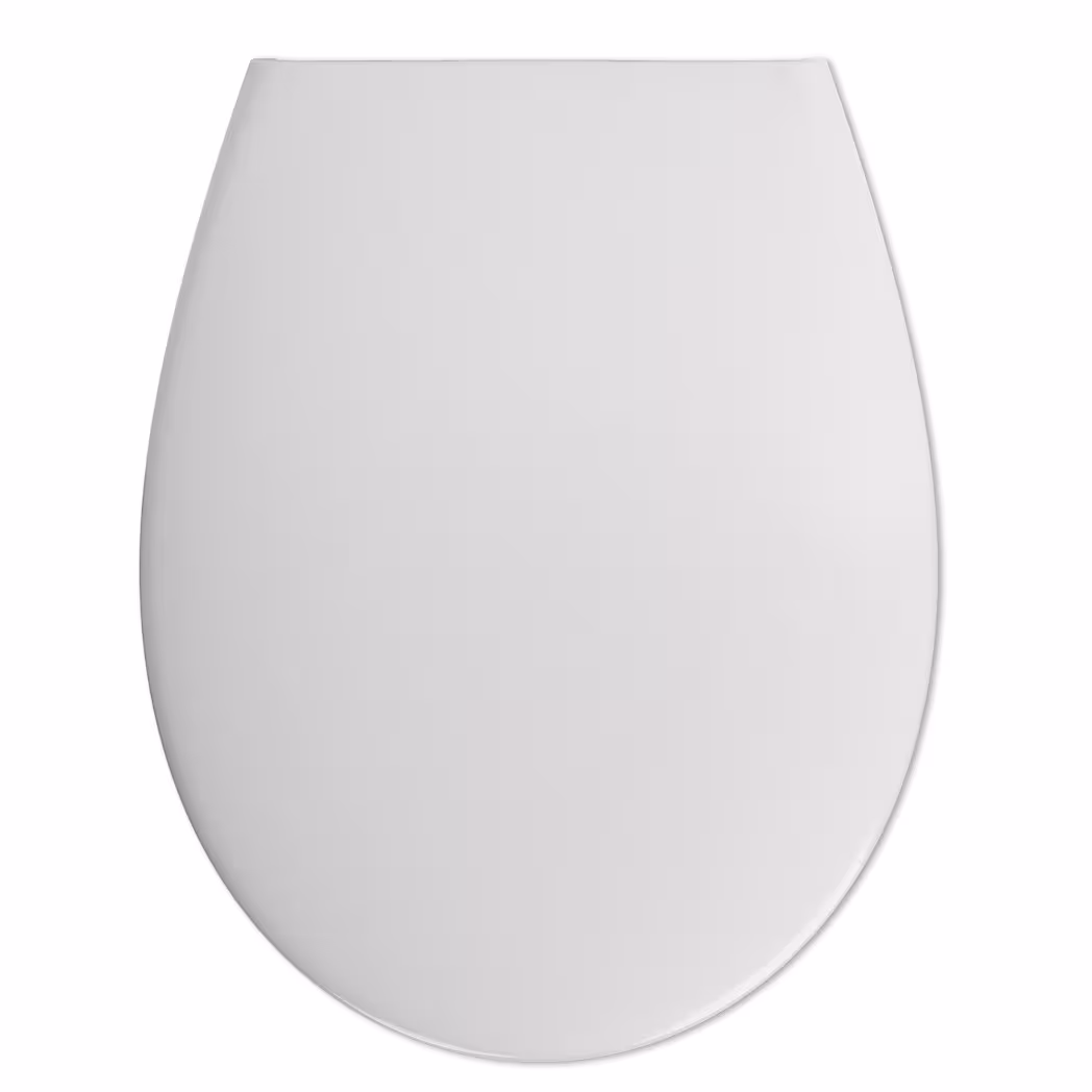 WC-Sitz C290 Weiß oval mit Absenkautomatik - Der Klassiker von LUVETT mit der Artikelnr. 544007