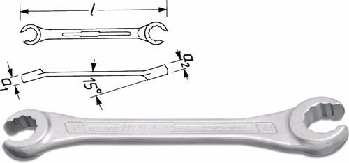 Doppelringschlüssel 612 10x11mm 147mm HAZET