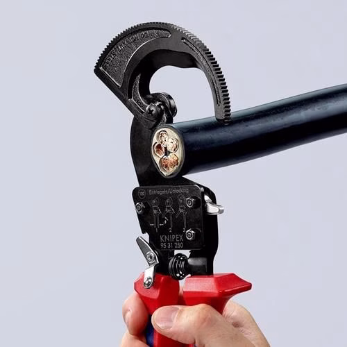 Detailbild 4044710 Kabelschneider Gesamtlänge 250 mm maximal 32 (240 mm²) mm Mehrkomponenten-Hüllen KNIPEX