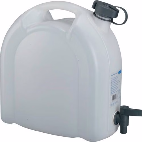 Wasserkanister 10 l PE mit Ablasshahn HxBxTmm PRESSOL von der Marke Pressol Wasserkanister HxBxTmm PRESSOL aus der Kategorie Fässer, Kanister, Flaschen mit der Teilenummer 4000356140