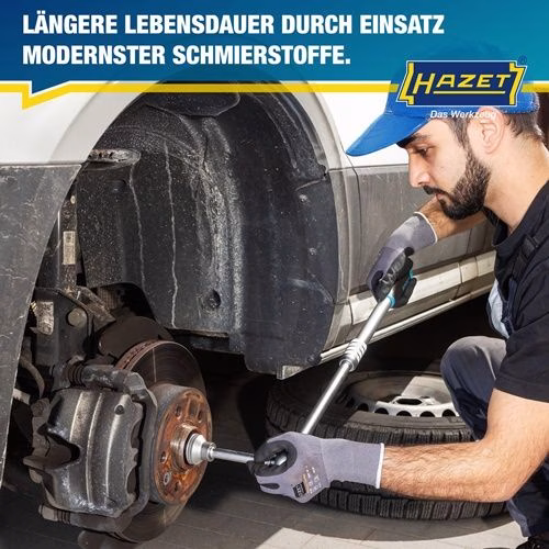 Teleskopknarre 916HPLG 1/2 ″ 90 Zähne Umschalthebel HAZET