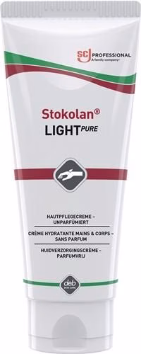 Hautpflegecreme Stokolan Light PURE duft-/farbstofffrei SC JOHNSON PROFESSIONAL aus der Kategorie Hand und Haut, Reinigung und Schutz mit der Teilenummer 4707020180
