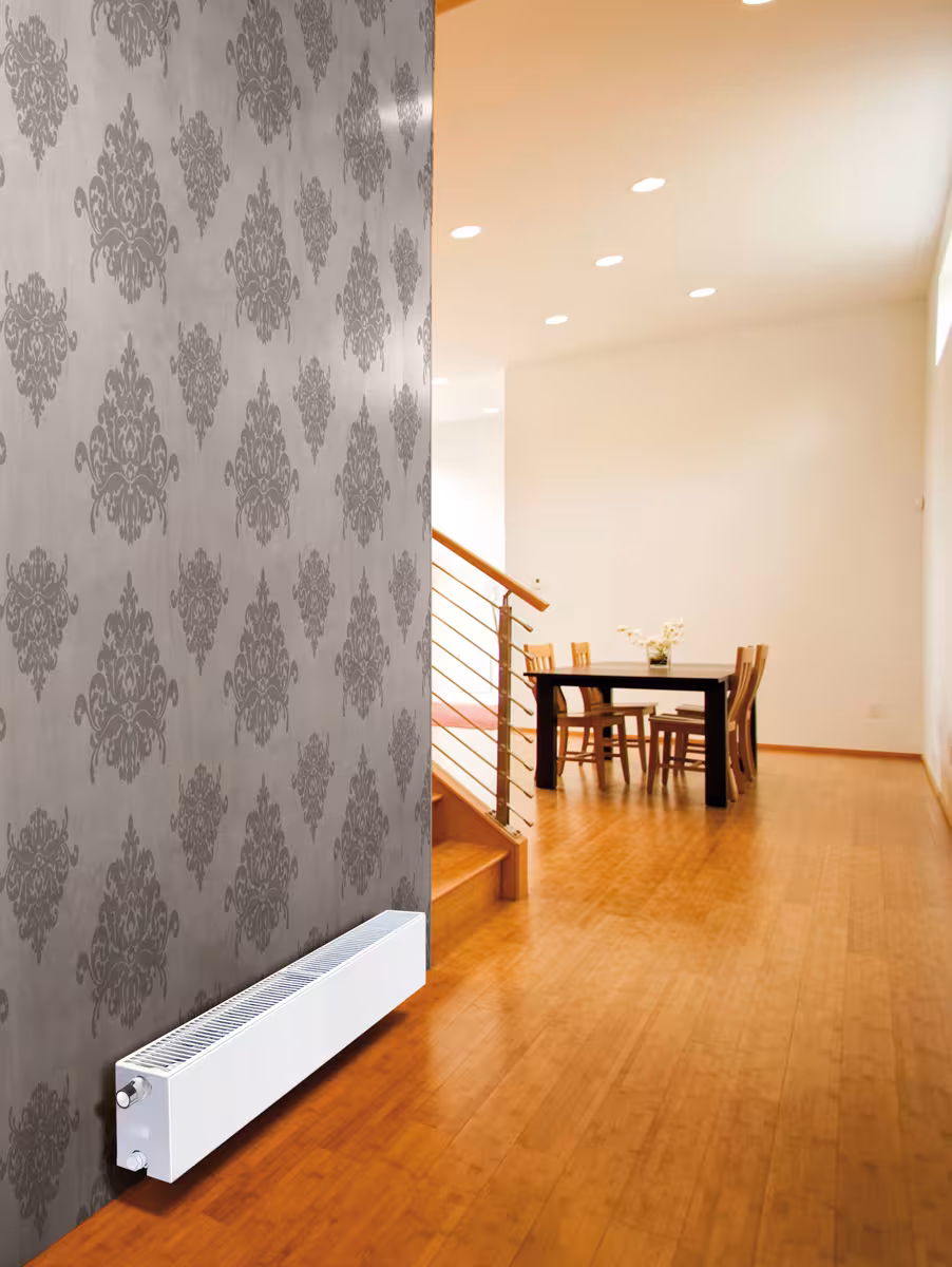 PURMO Flachheizkörper Plan Ventil Compact Typ 21S BH 400 BL 1400 Links