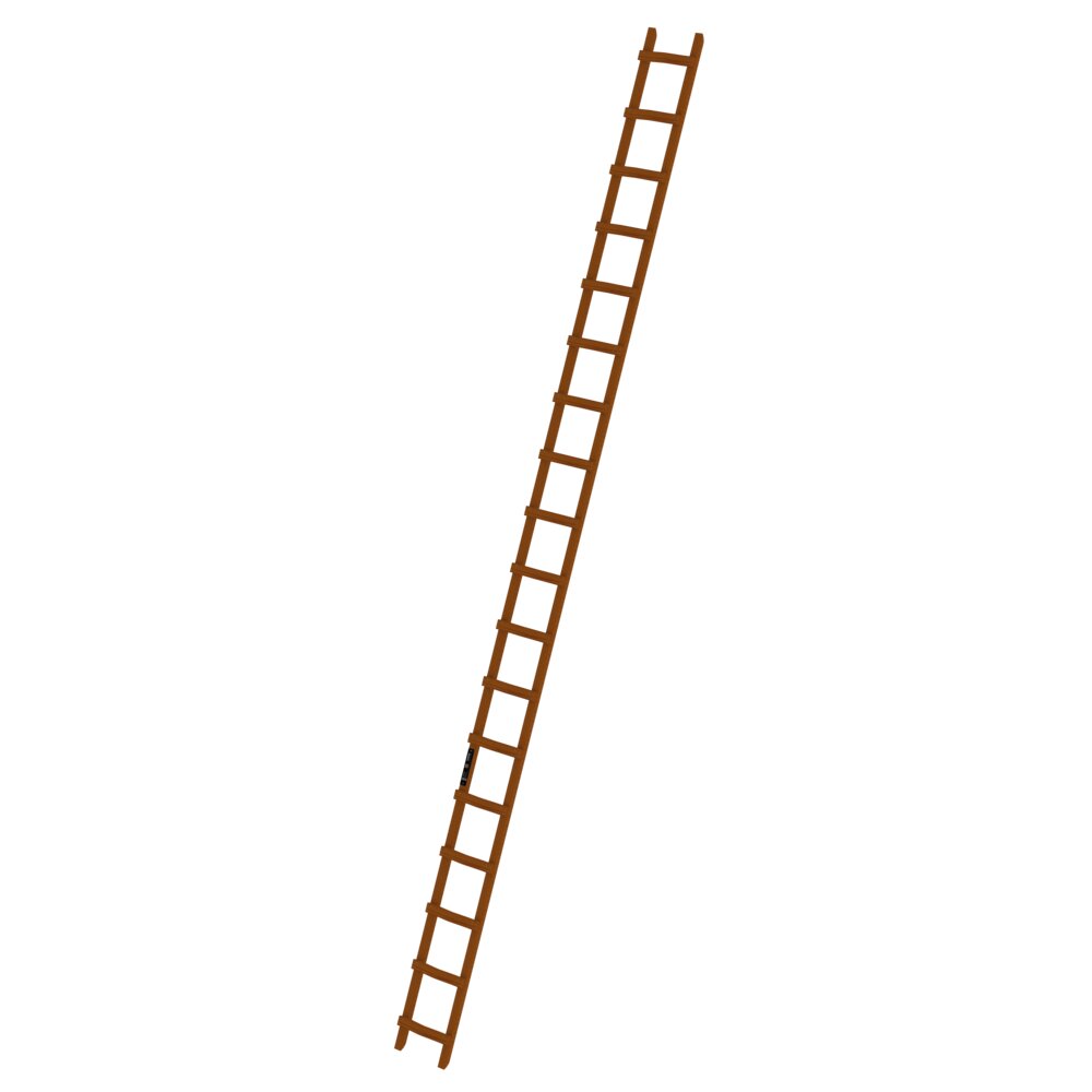 Munk houten dakladder uit de categorie speciale ladders, professionele producten met artikelnummer 033124
