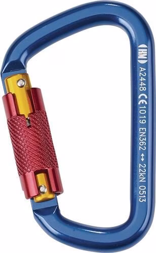 Bergsteigerhaken BS 15 Länge 111 x Breite 68 x Durchmesser 11 ca. mm Aluminium EN 362 Klasse B MAS von der Marke Fallschutz- und Absturzsicherung Bergsteigerhaken BS 15 Länge 111 x Breite 68 x Durchmesser 11 ca. mm Aluminium EN 362 Klasse B MAS aus der Kategorie Fallschutz- und Absturzsicherung mit der Teilenummer 8000029467