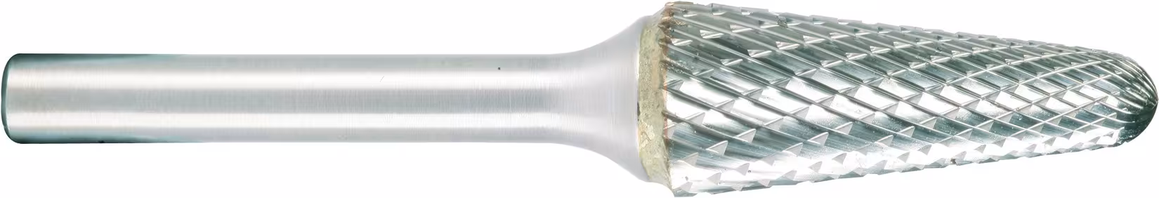 Hartmetallfräser, Form L Rundkegel 22°, konisch d1 6.3 mm, Schaftd. 3.0 mm Kreuzverzahnung von der Marke PROJAHN Form L - Rundkegel konisch Hartmetall-Frässtifte Typ aus der Kategorie Bohrer mit der Artikelnr. 701263063