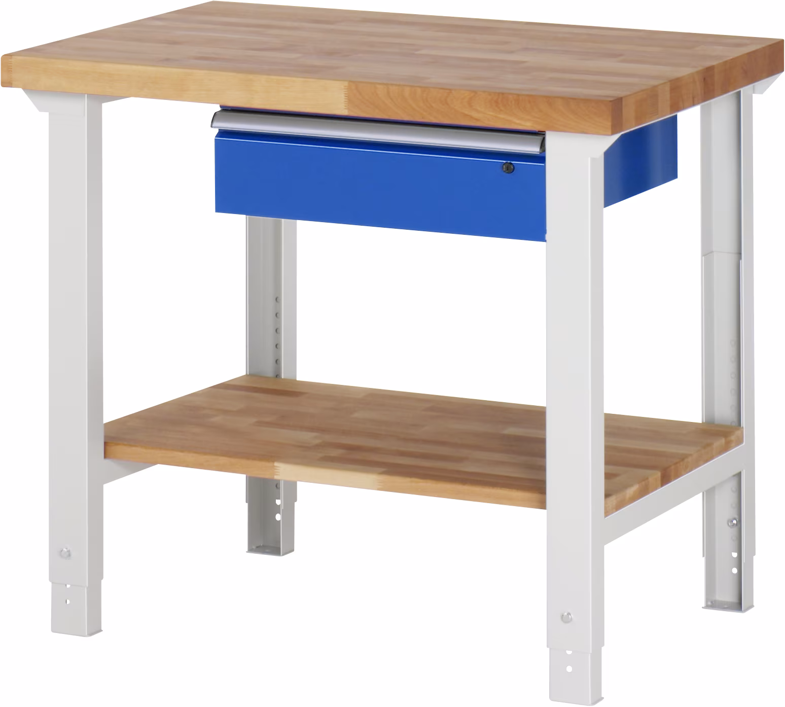 Werkbank höhenverstellbar 7001A7, B1000xT700xH790-1140mm, 1xSchublade-TA von Rau Werkbank höhenverstellbar 7001A7 aus der Kategorie Werkbänke mit der Artikelnr. 03-7001A7-107B4H.11