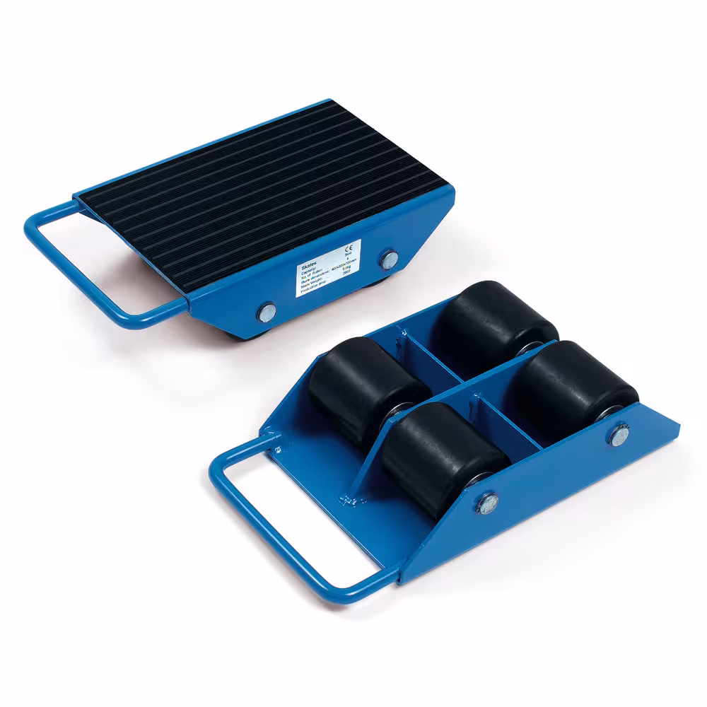 Zusatzbild des Artikels Transportroller 6944 für den leichten und sicheren Transport von schweren Gegenständen wie Behälter, Kisten, Maschinen Zusatzbild des Artikels Transportroller 6944 für den leichten und sicheren Transport von schweren Gegenständen wie Behälter, Kisten, Maschinen aus Roller