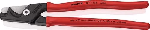 Kabelschere StepCut XL Länge 225 mm Kopf brüniert Kunststoff-Überzug KNIPEX von der Marke Knipex Kabelschere StepCut XL KNIPEX aus der Kategorie Scheren mit der Teilenummer 8004039101