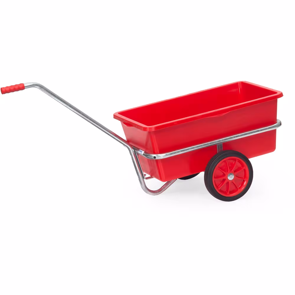 Handwagen - Lufträder Ø260 mm aus Stahlrohr geschweißt, feuerverzinkt, für die Verwendung im Außenbereich Typ Bereifung: Vollgummi aus der Kategorie Handwagen/Pritschenwagen mit der Artikelnr. 6101V