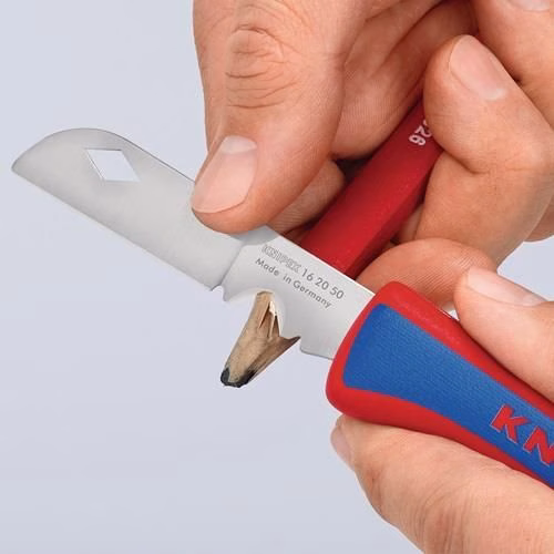Elektrikerklappmesser Länge 120mm Klinge klappbar SB KNIPEX