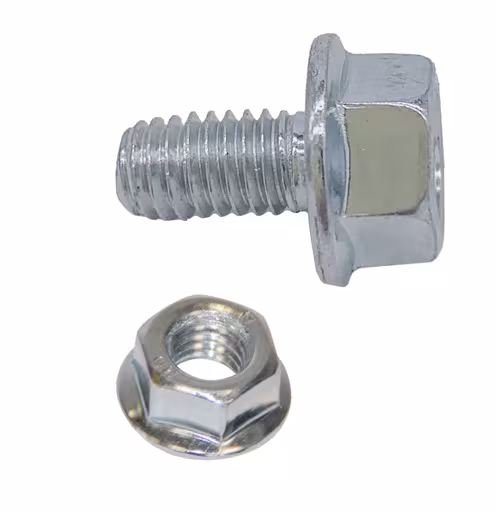 M6x12 Sechskantschraube Bundmutter mit Sperrverzahnung, VE 50 mit der GTIN 4004514200587 M6x12 Sechskantschraube Bundmutter mit Sperrverzahnung, VE 50 von Schulte Lagertechnik mit der Artikelnr. 10323